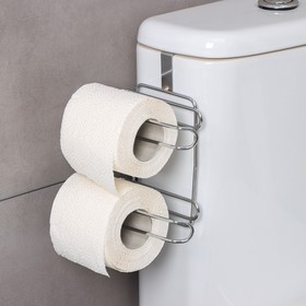 Держатель для туалетной бумаги двойной Доляна, 18×15×20 см Ош