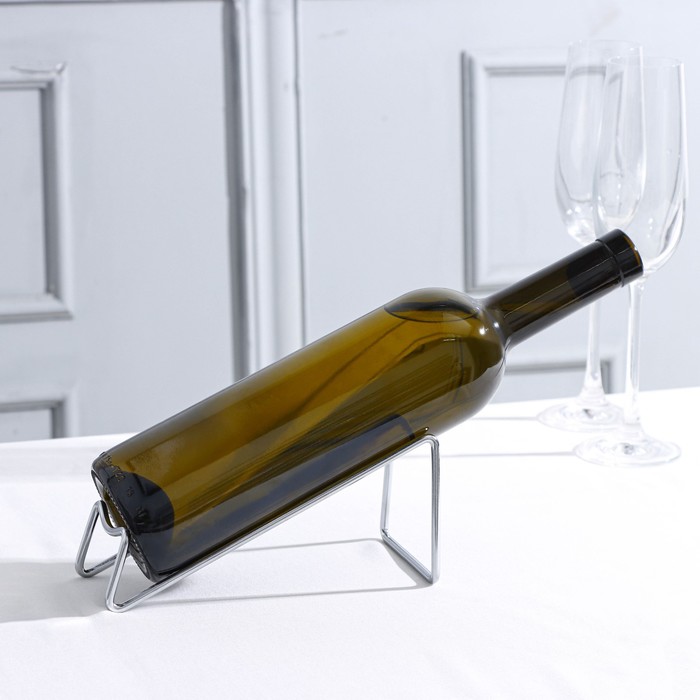 Подставка для бутылки Доляна «Минимал», 18×7,5×8 см цена и фото