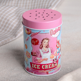Ёмкость для сыпучих продуктов Ice cream, 7×5,5×8 см, 100 мл, с ручкой Ош