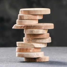 

Спил "Грецкого ореха", круглый, d=5-9 см, h=10 мм