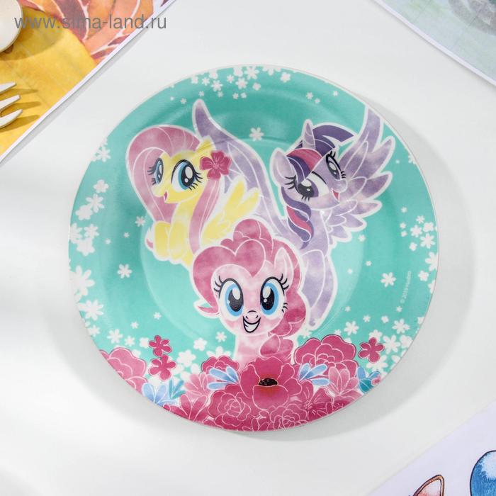 

Набор посуды My Little Pony, 3 предмета: кружка 240 мл, миска 18 см, тарелка 19 см
