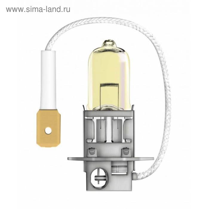 фото Лампа автомобильная avs atlas anti-fog, желтый h3, 24 в, 70 вт, набор 2 шт