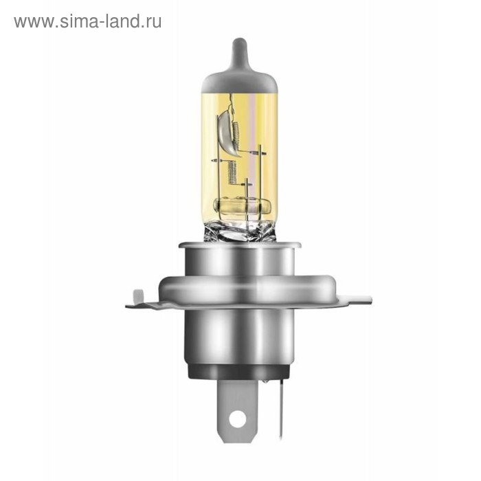 Лампа автомобильная AVS ATLAS ANTI-FOG / желтый H4, 24 В, 75/70 Вт, набор 2 шт