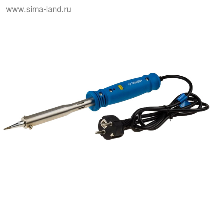 Мини паяльная станция ЗУБР ЭКСПЕРТ 55414 80 Вт 200-500С для контактной пайки 107100₽