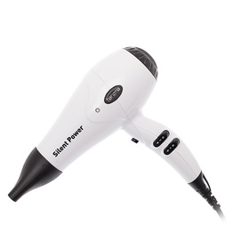 

Фен Harizma h10220-01 SILENT POWER, 2000 Вт, 3 темп. режима, 2 скорости, 76 м3/час, белый