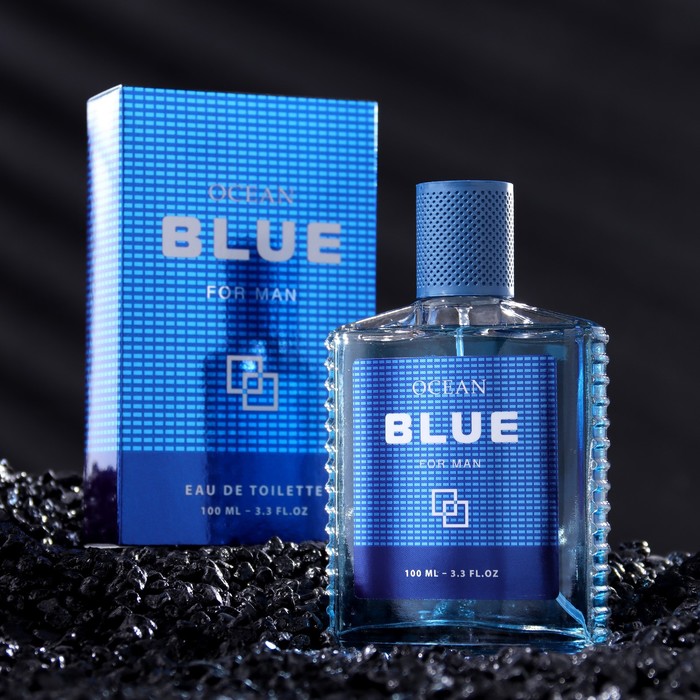 Туалетная вода мужская Ocean Blue, 100 мл (по мотивам Blue Label (Givenchy) туалетная вода мужская blue ocean 100 мл