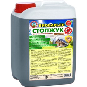 

Усиленная защита от жуков-древоточцев Стопжук, 5 литров