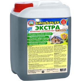 

Невымываемый антисептик по дереву Экстра, 5литров