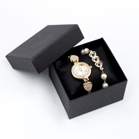 Подарочный набор 2 в 1 'Beike': наручные часы и браслет Ош