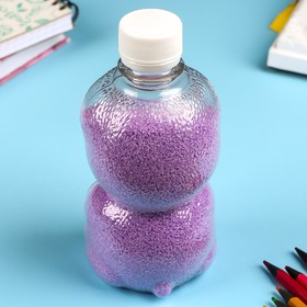 

УЦЕНКА Песок цветной в бутылках "Фиолетовый" 500 гр
