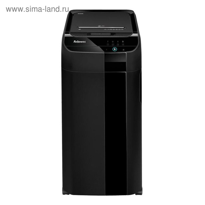 

Шредер Fellowes AutoMax 350C (P-4), фрагменты 4x38мм, 350 листов одн, скобы,пл.карты,CD, 68л