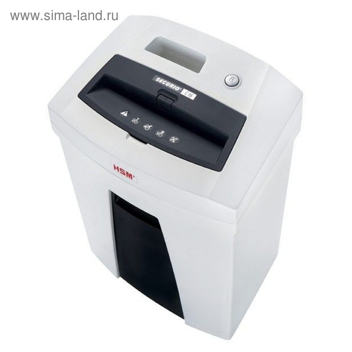 Шредер HSM Securio C16 (Р-2), ленты 5.8мм, 18 листов одн, скрепки, скобы, пл.карты, 25л