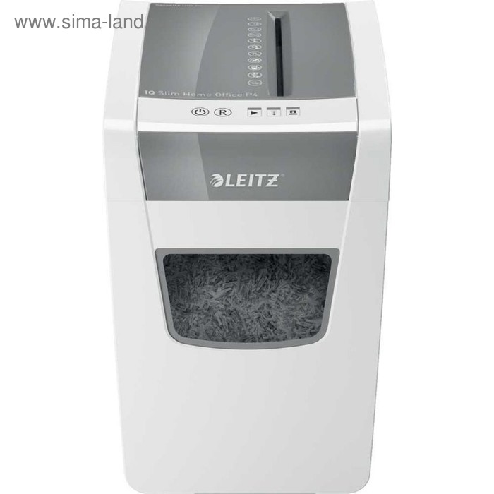 

Шредер Leitz IQ Home Office (P-4), фрагменты 4x28мм, 10 листов одн, скрепки, скобы, 23л