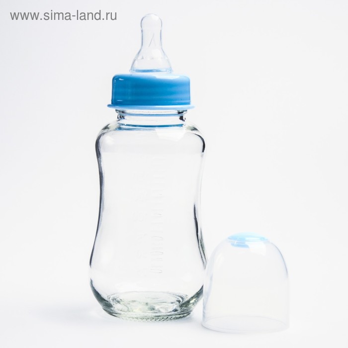 

Бутылочка для кормления 175 мл., стекло, цвет МИКС