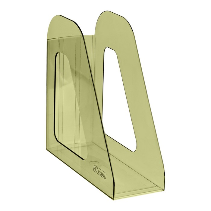 

Лоток для бумаг вертикальный "Фаворит", тонированный, зелёный лайм