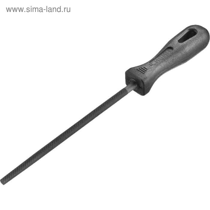 Напильник круглый СИБИН 16705-20, с пластиковой рукояткой, 200мм