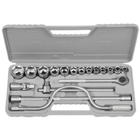 

Набор инструментов STAYER STANDARD 27585-H19, 19 предметов, 10-32 мм, 1/2"