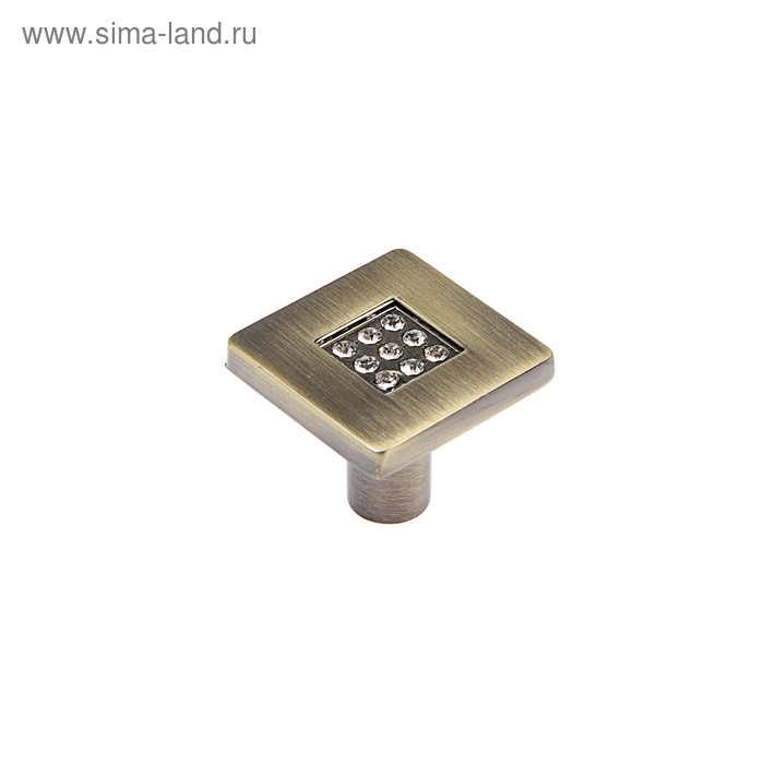 

Ручка-кнопка CRL03 BA, 28х28х24 мм, цвет бронза