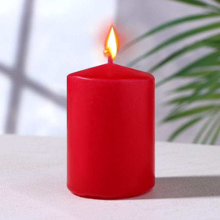 Свеча - цилиндр ароматическая Цветущий сад 4х6 см свеча цилиндр ароматическая кашемир 4х6 см