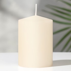 Свеча - цилиндр ароматическая "Пряное яблоко", 5,6х8 см