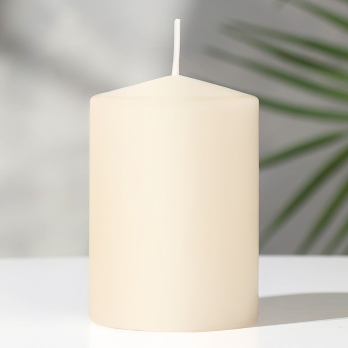 свеча ароматическая пряное яблоко 4×6 см в коробке Свеча - цилиндр ароматическая Пряное яблоко, 5,6х8 см