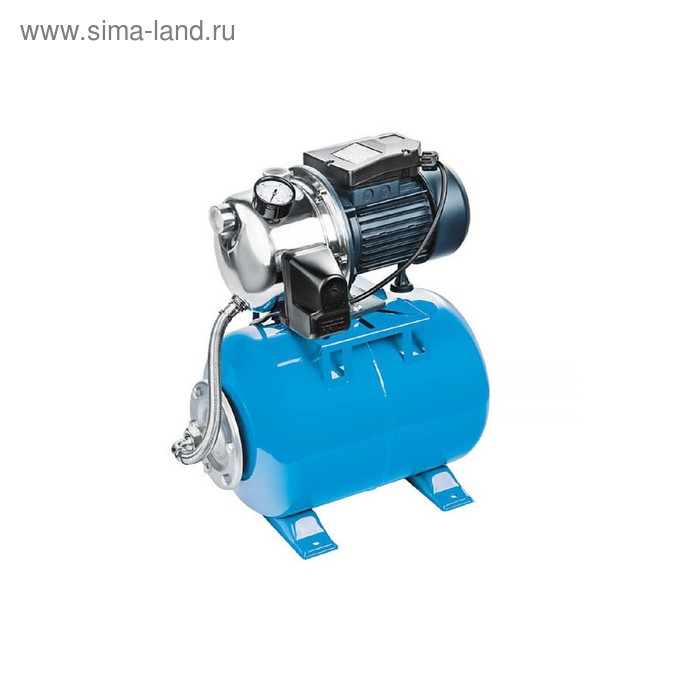 фото Насосная станция unipump auto js 80, 600 вт, напор 38 м, 45 л/мин, бак 24 л