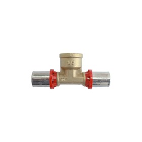 

Тройник-пресс TDM Brass 1655 1216, 16 х 1/2" х 16 мм, внутренняя резьба, латунь