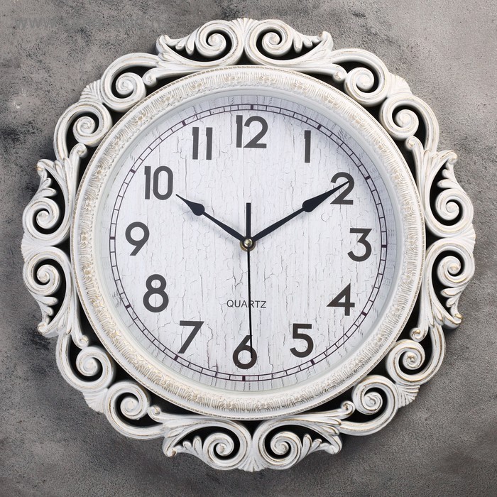 цена Часы настенные Прага, d-40 см, плавный ход