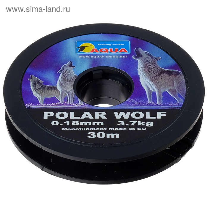 Леска AQUA Polar Wolf 0,18, 30 м