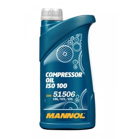 Масло компрессорное MANNOL Compressor Oil ISO 100 мин., 1л Ош
