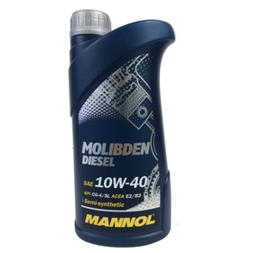 Масло моторное MANNOL 10w40 п/с Molibden Diesel, 1 л Ош
