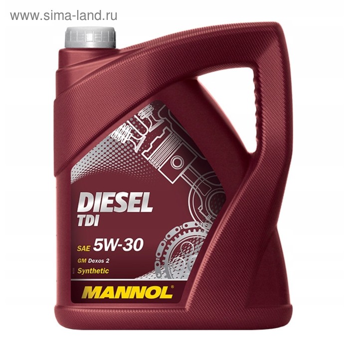 Масло моторное MANNOL 5w30 син. Diesel TDI, 5 л