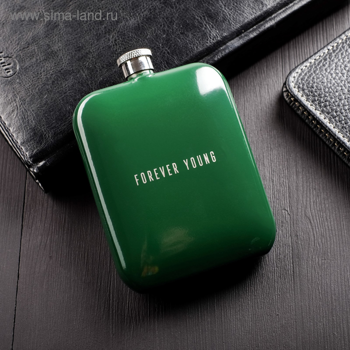 

Фляжка «Forever young», 180 мл