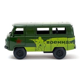

Машина инерционная «Микроавтобус Военный», в пакете