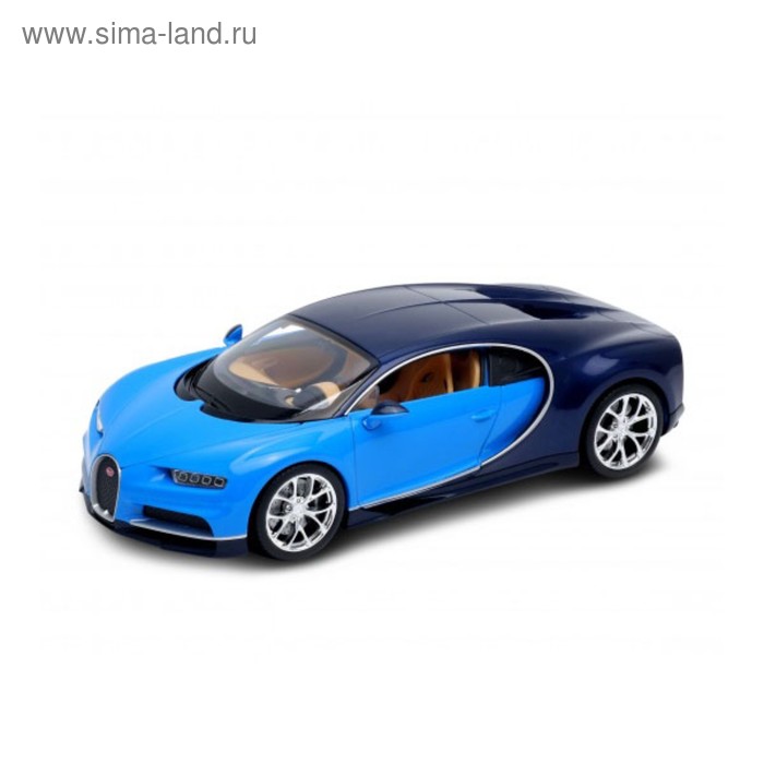 Металлический транспорт  Сима-Ленд Коллекционная модель машины Bugatti Chiron, масштаб 1:24