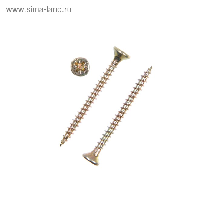 

Саморезы универсальные желтые 3,5х40 ,200 шт