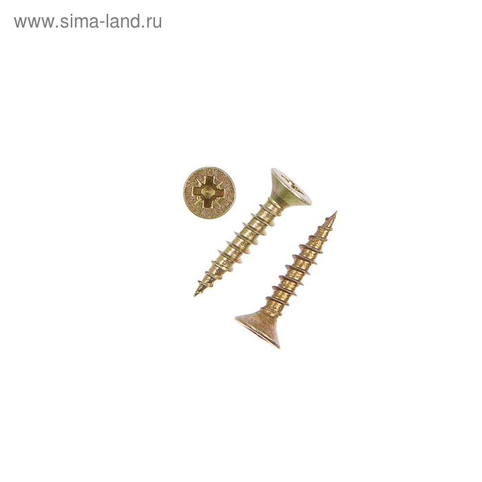 

Саморезы универсальные желтые 4,5х25 ,200 шт