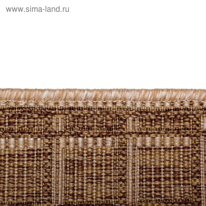 

Ковер Эко прямоугольный 50*80 см, 7915/23, ПП 100%, джут