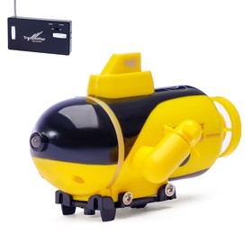 Подводная лодка радиоуправляемая «Батискаф», световые эффекты, цвета МИКС Ош