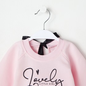 

Джемпер Крошка Я "Lovely", розовый, р.28, рост 86-92 см