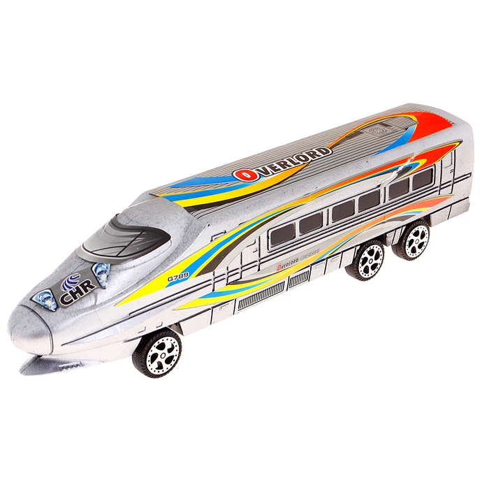 Поезд инерционный, цвета МИКС