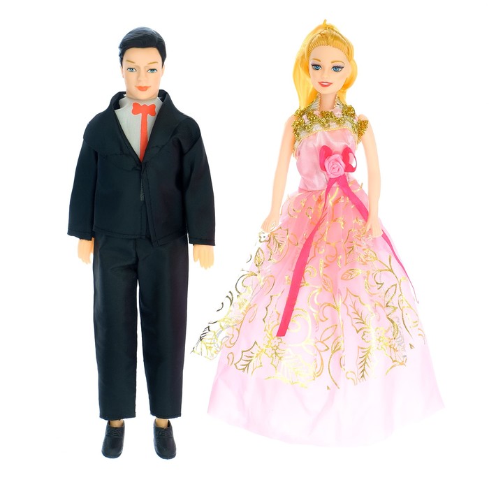 Игровой набор кукол «Молодая семья», МИКС