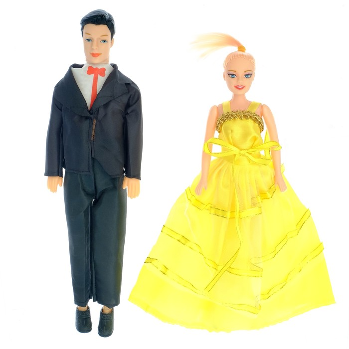 Игровой набор кукол «Молодая семья», МИКС