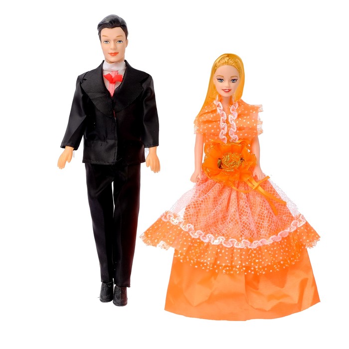 Набор кукол "Свадебная церемония", МИКС