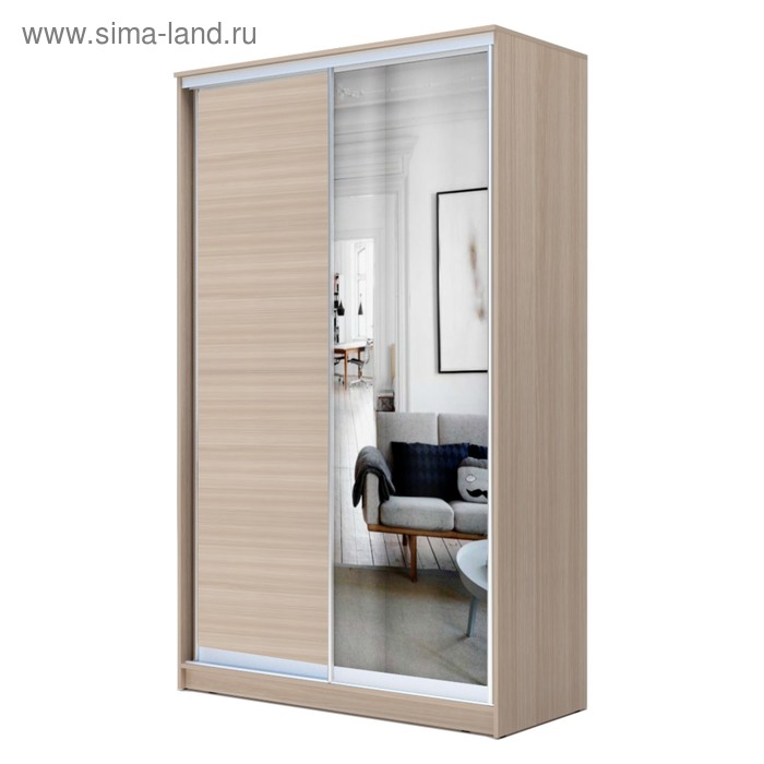 

Шкаф-купе Хит-22-15-15, 1500x620x2200, Ясень шимо светлый