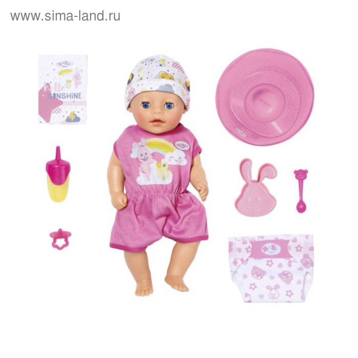 Кукла интерактивная Baby Born Нежное прикосновение «Девочка», 36 см