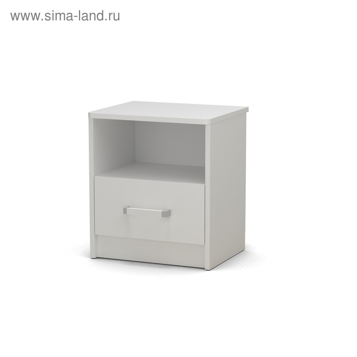 

Тумба прикроватная с ящиком Эксон 420х350х476 - белый