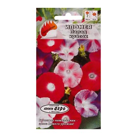 Семена цветов Ипомея пурпурная 'Парад красок', смесь, 0,5 гр Ош