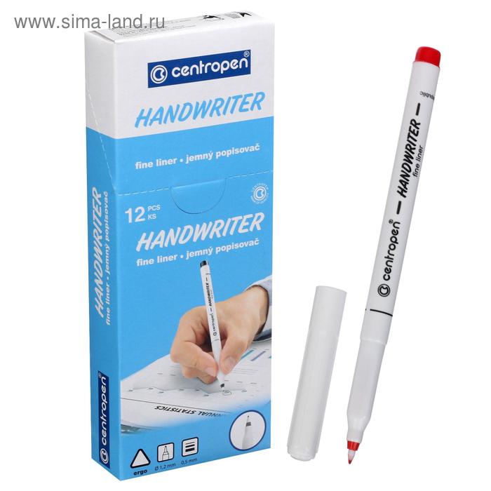 

Ручка капиллярная, 0,5 мм, Centropen "Handwriter" 2551, красная, картонная упаковка ЦЕНА ЗА 1 ШТ!!!