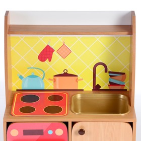 Игровой набор Кухня Машенька мойка МИКС, 684*400*1002, Цветной от Сима-ленд